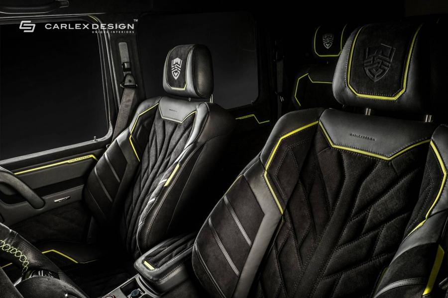 Интерьер Mercedes-Benz G500 4x4&sup2; by Carlex Design 2017 года  (фото 2 из 17)